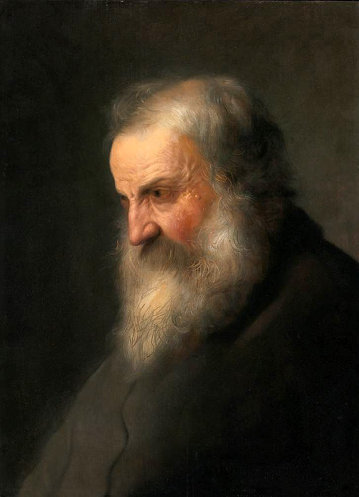 head of an old man